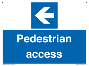 Pedestrian access